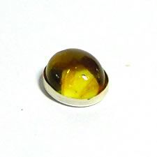 Cabochon in a bezel setting